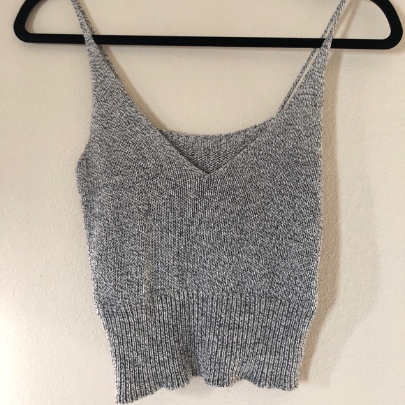 brandy melville crochet top